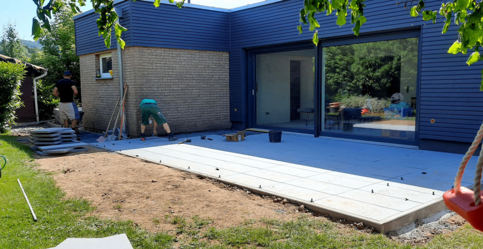 Terrassenbau